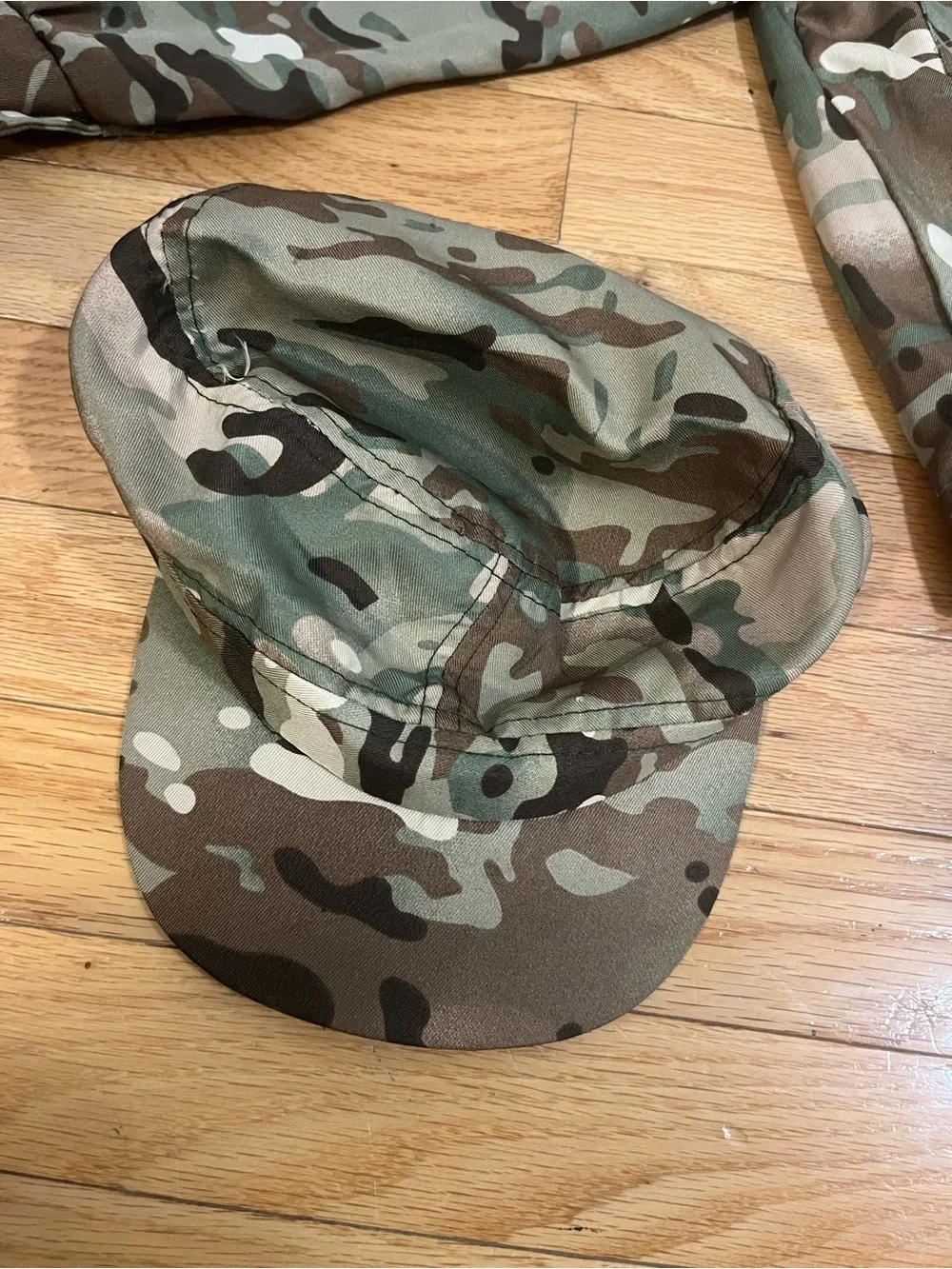 U.S. Army Kids Camo Costume Set - Green, Brown, Tan